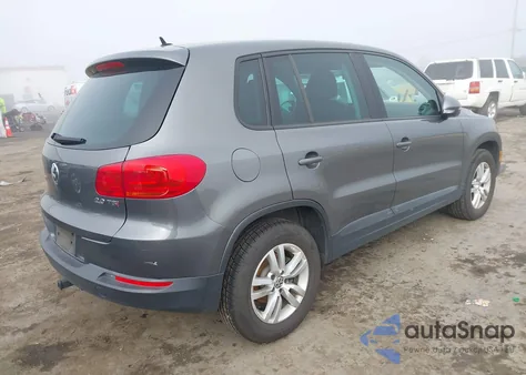 2012 Volkswagen Tiguan Le from USA, damaged, VIN WVGAV7AX8CW086343